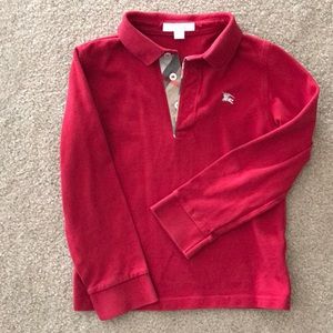 Burberry Children boys collared shirt, size 8Y